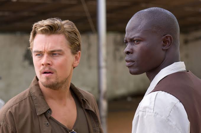 Image showing the lead cast of Blood Diamond (2006)